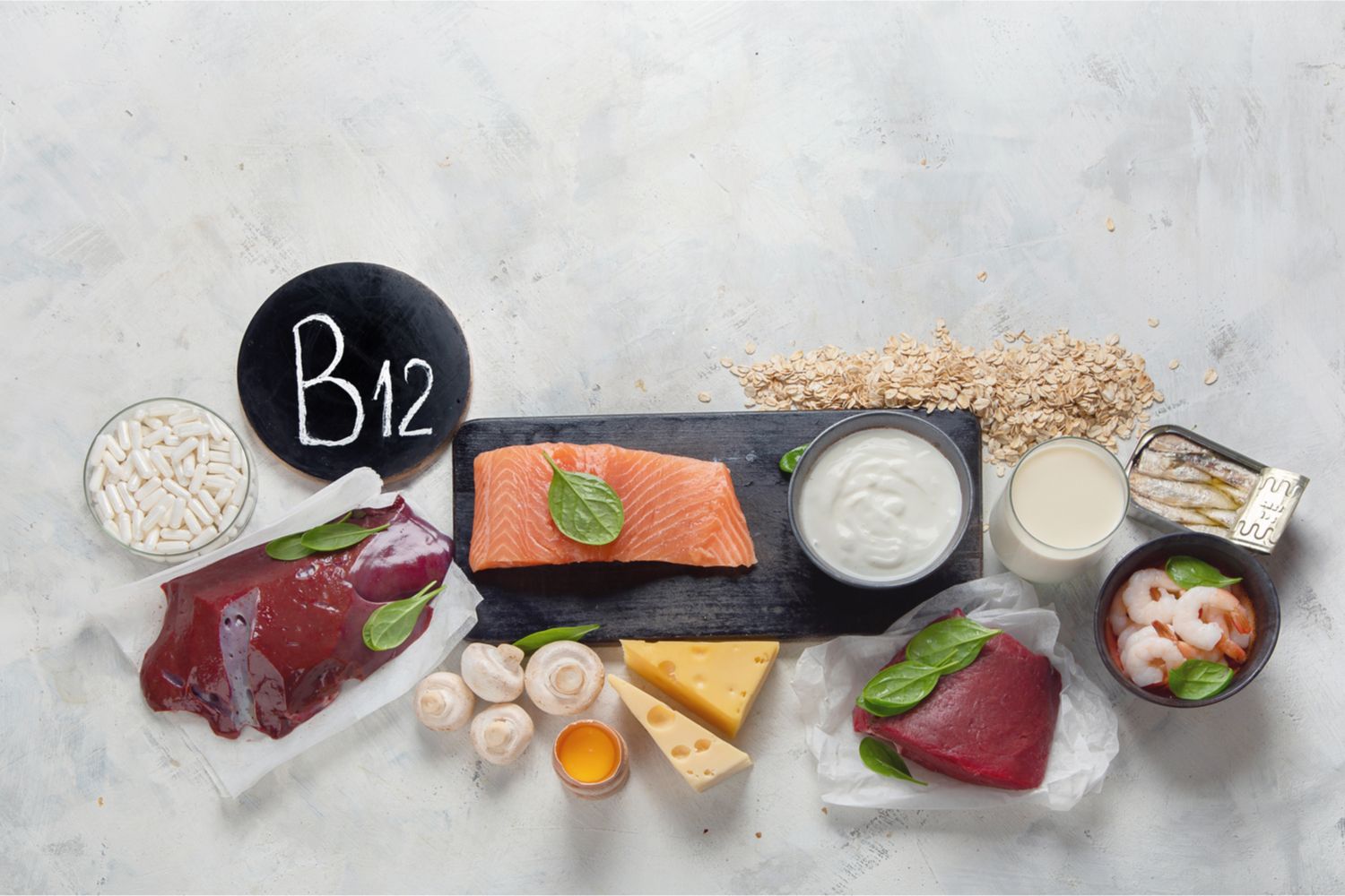 Vitamin B12: Wichtige Funktionen des Vitamins für das Nervensystem und die Blutbildung.